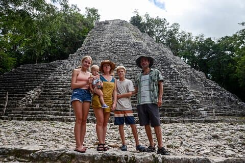Private Coba & Jungle Adventure : Zipline, Rappel & Cenote