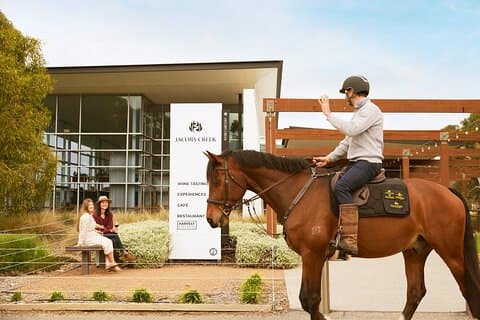 Vineyard Trail Ride and Taste at Jacob’s Creek