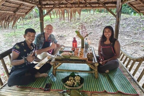 Bamboo Fire Cooking Survival Experience from Khao Sok
