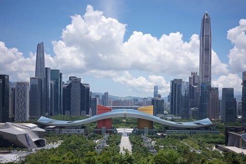 Shenzhen Day Tour fra Hong Kong: Klassisk og moderne med afhentning