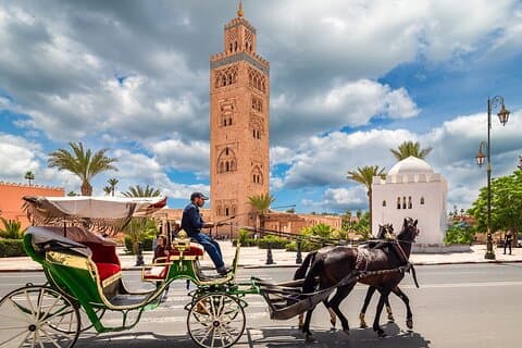 Tour di un giorno da Agadir a Marrakech