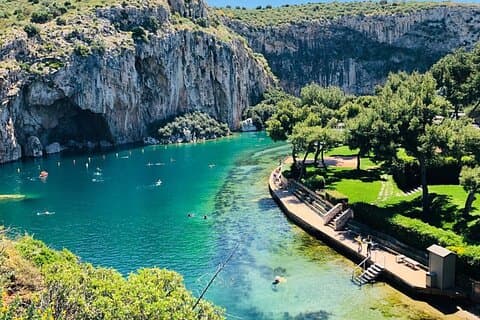 Excursion d'une journée sur la côte de l'Attique Spa thermal Temple de Poséidon et Lavrio