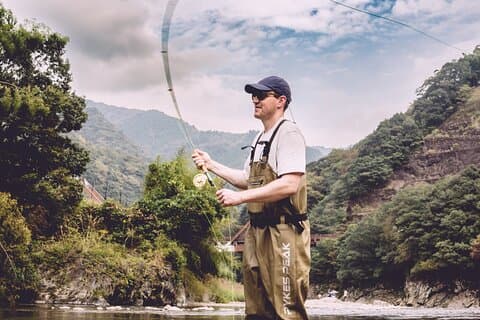 Trout Fishing in Miyazaki Mountains