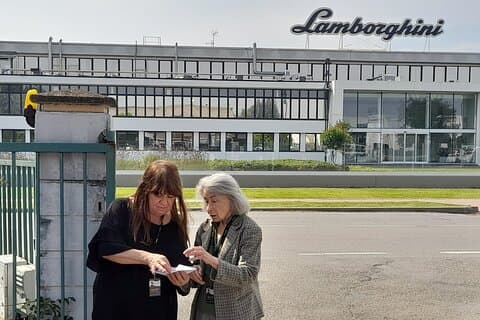 Visite VIP des musées Lamborghini avec Cristina Guizzardi