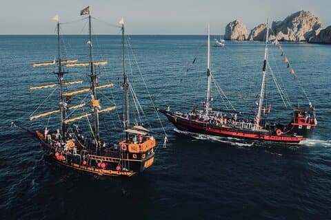 Los Cabos Piratenfahrt mit Sonnenuntergang
