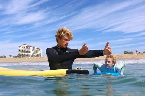 Privat 2 - Timmes surflektion i Huntington Beach
