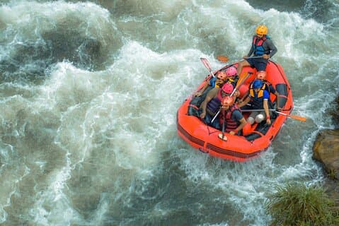 Whitewater Rafting Adventure on the Kelani River in Kitulgala
