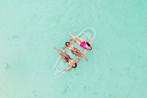 Clear Kayak Photoshoot