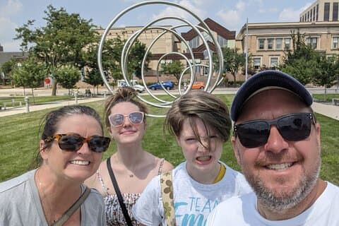 Cedar Rapids Scavenger Hunt interactieve wandelen activiteit