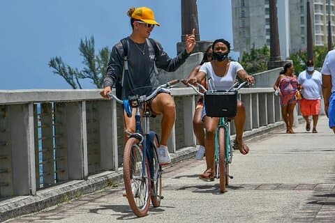 Kustkryssning Cykeltur till Old San Juan