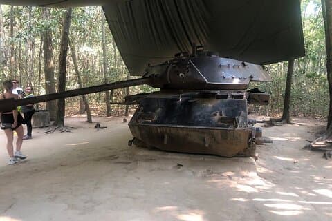 Cu Chi Tunnels Privates halbtägiges historisches Abenteuer