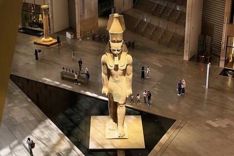 Tour van een halve dag naar het Grand Egyptian Museum met Toetanchamon-schatten