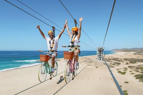 Sky Bike Adventure in Los Cabos: Aerial Thrills Await