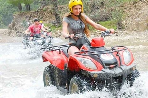 Stad van Side Taurusgebergte Begeleide Quad Bike Avontuur