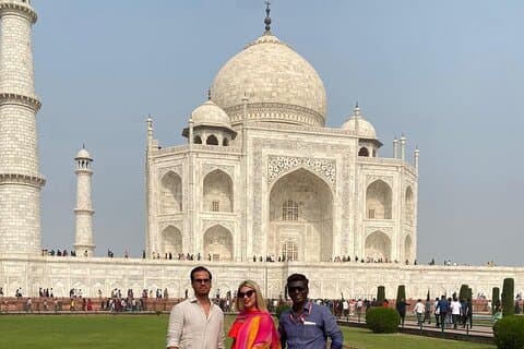 Vanuit Delhi : Agra Taj Mahal & Agra Fort met Baby Taj met de auto