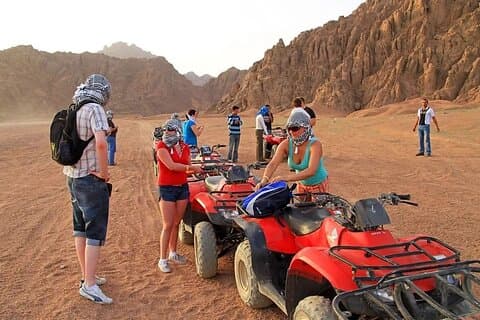 ATV Quad Safari no deserto do Mar Vermelho Sharm El Sheikh