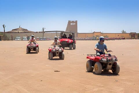 Hurghada of Makadi Super Safari Trip met diner en show en ATV