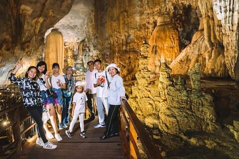 Fuld dag udforskning Paradise Cave og Phong Nha Cave Adventure