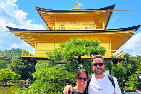 Kyoto: Kinkakuji, Gyllene Paviljongen privat tur på 90 minuter