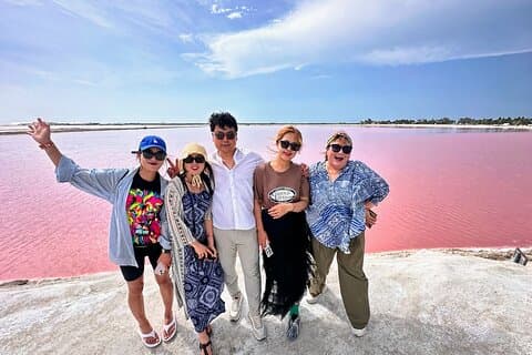 Guidet tur til Las Coloradas, Rio Lagartos og se krokodiller