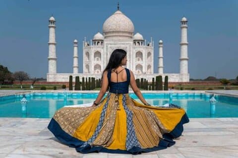 Taj Mahal & Agra Fort SameTages- und Sonnenaufgangstour ab Delhi mit dem Auto