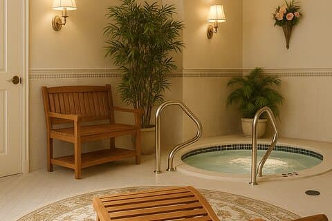Privé spa-ervaring met jacuzzi, sauna en hotstonemassage