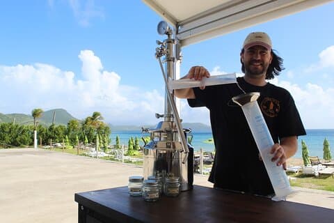 セントクリストファーのラム酒作りマスタークラス