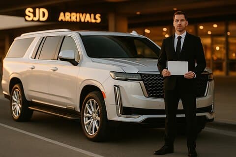 Private Cadillac Escalade ESV Transferência SJD para Cabo San Lucas