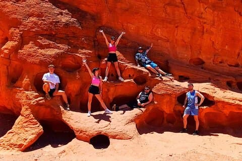 De Las Vegas Valley of Fire Journée complète Visite guidée avec déjeuner