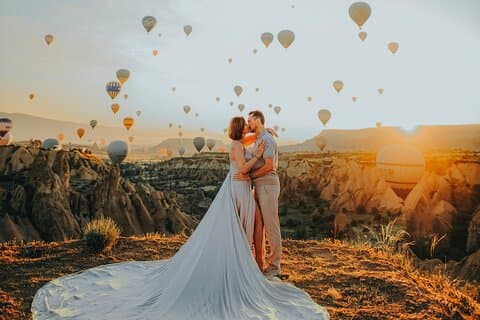 Cappadocia Experiência de fotografia com balões de ar quente
