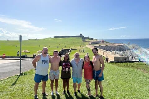 San Juan Tour Express Castle Beach and Food