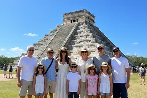Chichen Itza, Cenote e Valladolid, Almoço incluído,Guia Privada