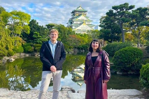 Osaka tidlig morgen Osaka Castle Tour unngå folkemengder