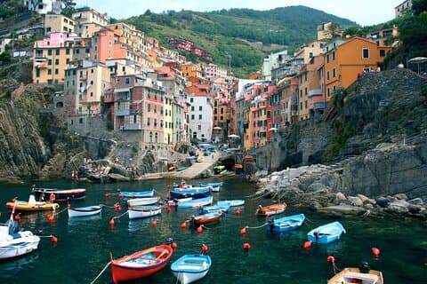 Bådtur i Poeternes Golf og Cinque Terre