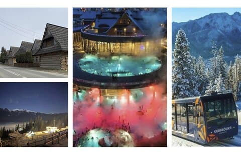 Krakow to Zakopane and Thermal Baths Shared Day Tour