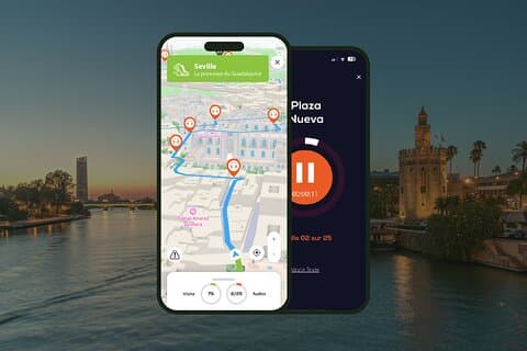 Sevilla: 3 timmar och 20 minuters audioguidad rundvandring med 28 ljudkommentarer