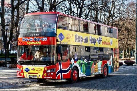 Oslo : 48 heures Billet de bus touristique Hop-On Hop-Off Ligne grise