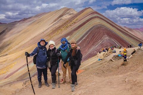 best sell Machu Picchu by train & Rainbow Mountain by ATV 2 Days