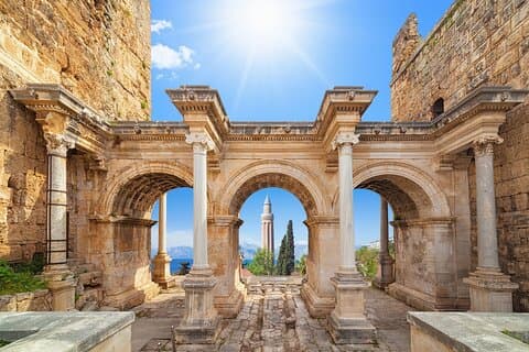 Antalya City Tour med kabelbil, båttur og vannfall