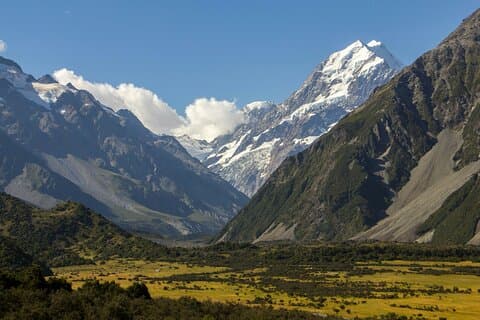 Queenstown til Christchurch One-Way Tour via Mt Cook & Lake Tekapo