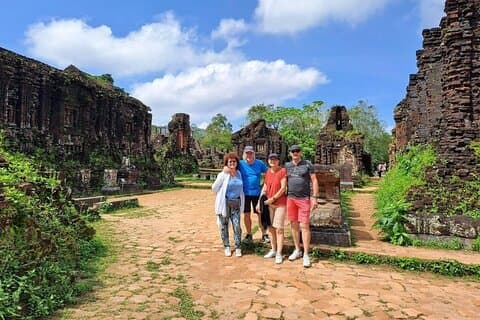 Tour de lujo por la mañana al santuario de mi hijo desde Hoi An