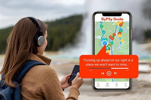 Selbstgeführter Audio-Rundgang durch das alte Geysirbecken