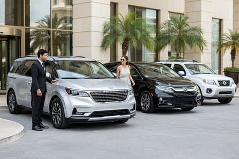 Carro privado com motorista disponível em Dubai ou Abu Dhabi