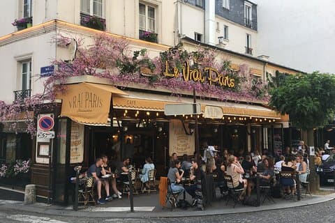 モンマルトルのパリプライベートフードツアー：ワイン＆郷土料理