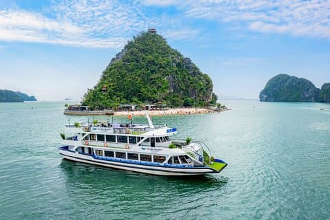 All-inclusive HaLong Bay luxe dagcruise : veel opties