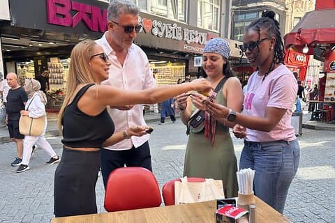 Istanbul Beşiktaş Eten en drinken Ervaring