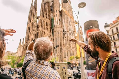 Barcelona Highlights Sagrada Familia and Park Guell Semi-Private