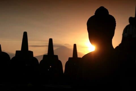 2 jours Borobudur Prambanan Merapi Volcan et rizière en terrasse