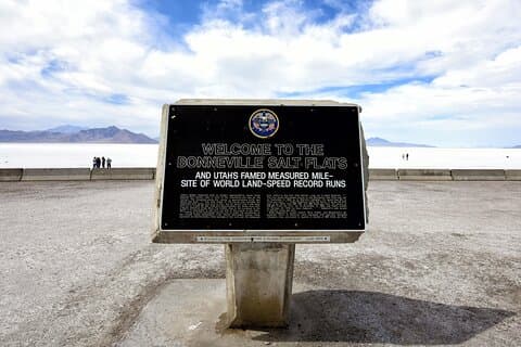 Upptäck Bonneville Salt Flats resa till världens ände