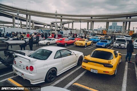 JDMダイコク車が合流 東京タワーまでミニバンツアー